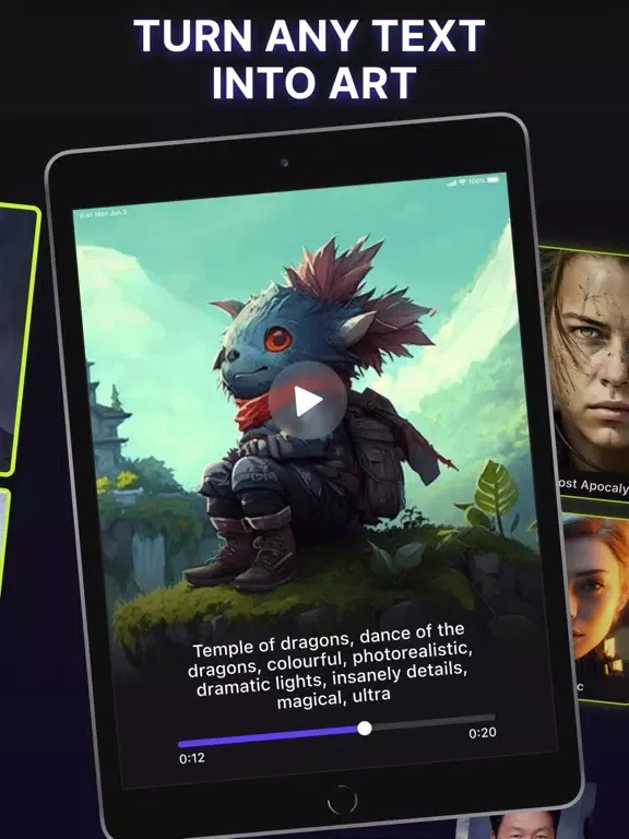 AI Photo & Video Generator App iPad  Screenshots