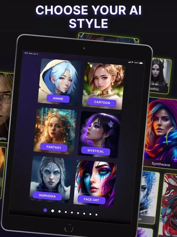 AI Photo & Video Generator App iPad  Screenshots