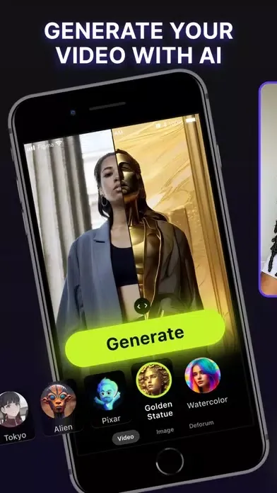 AI Photo & Video Generator App Screenshots