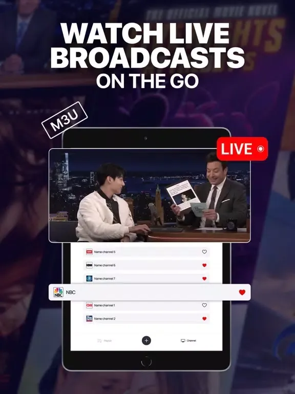 صور IPTV Smarters Player TV PRO iPad 