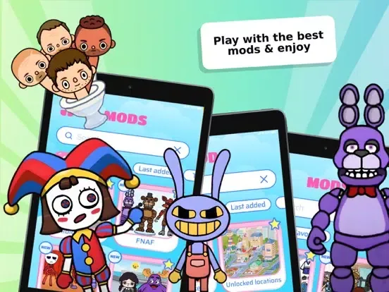 Toca Mods & Skins：All Unlocked iPad  স্ক্রিনশট