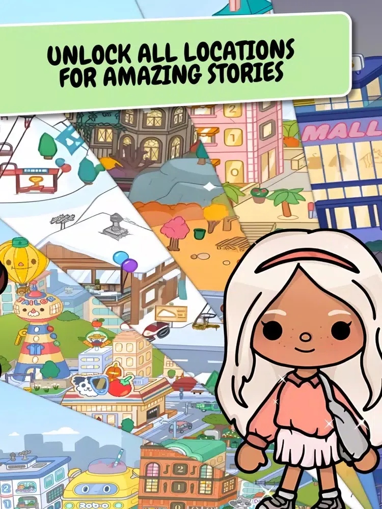 Capturas de pantalla de Mods & Furniture Toca World iPad 