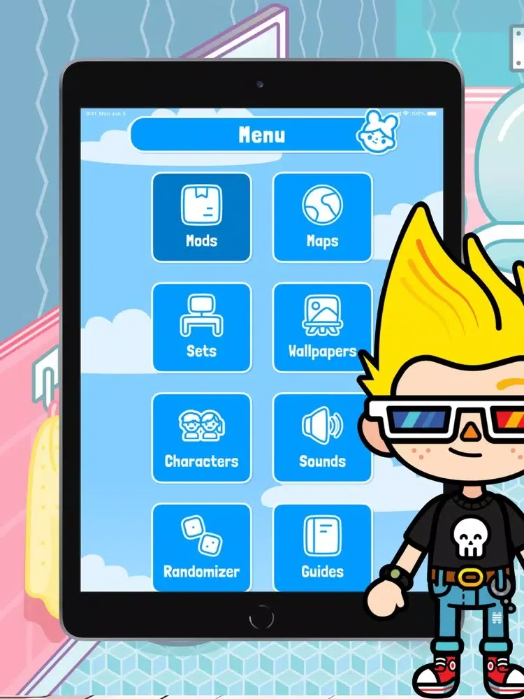 Capturas de pantalla de Mods & Furniture Toca World iPad 