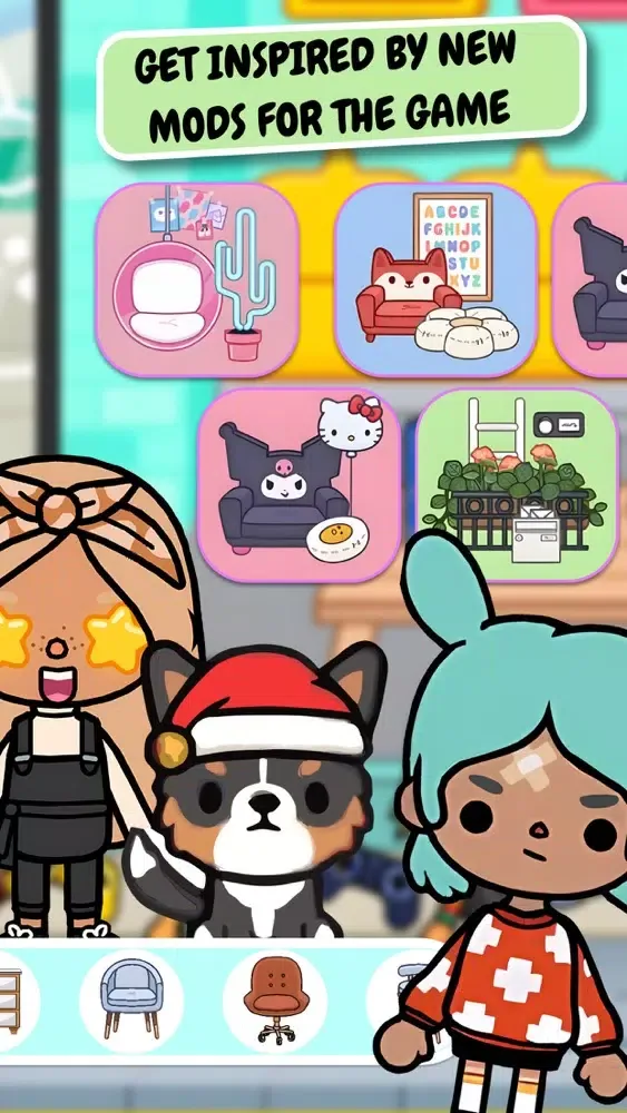 Capturas de pantalla de Mods & Furniture Toca World