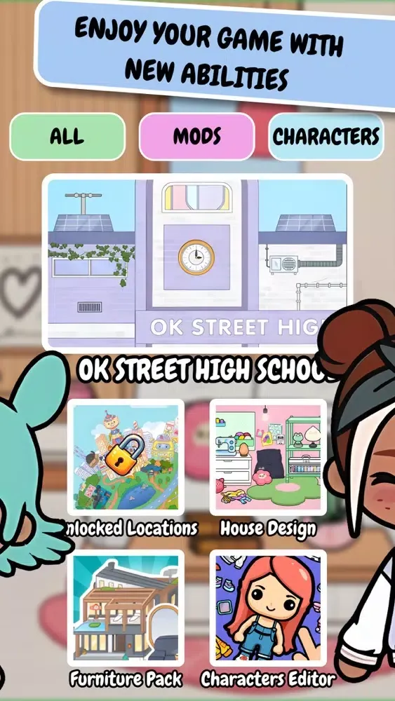 Capturas de pantalla de Mods & Furniture Toca World
