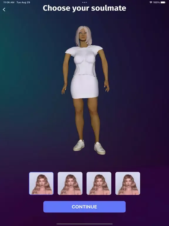 Character Creator. iPad 应用截图