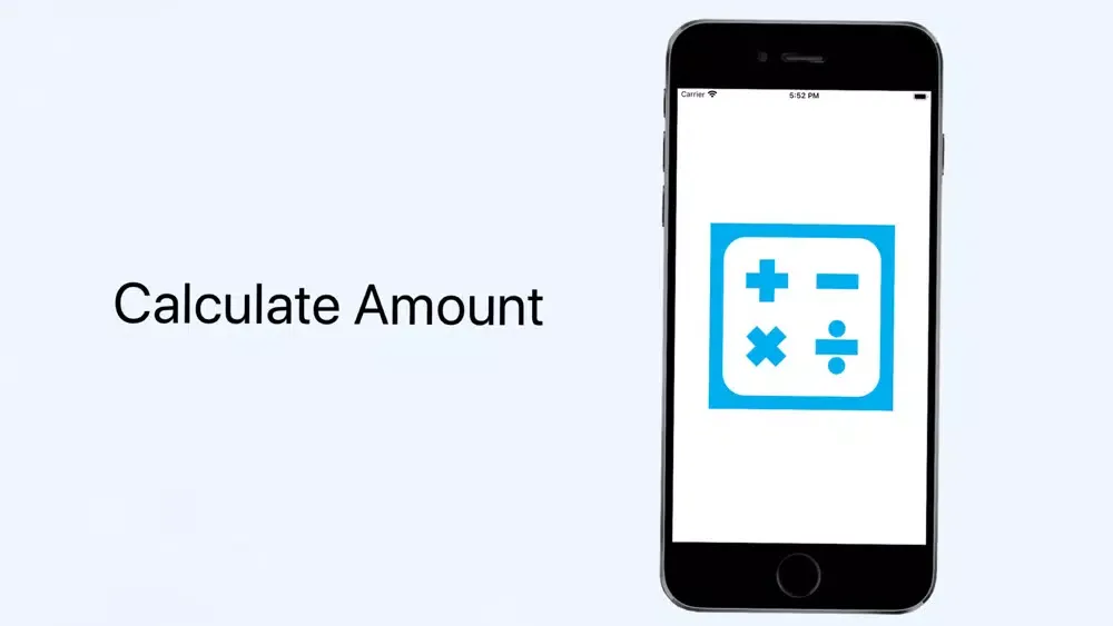 Calculate Amount应用截图