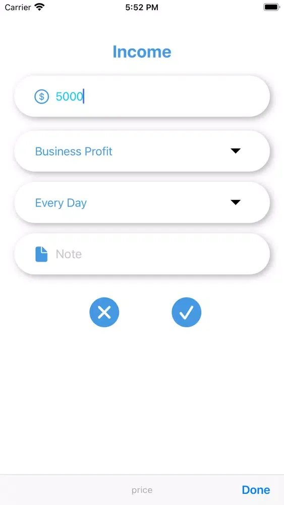 Calculate Amount应用截图
