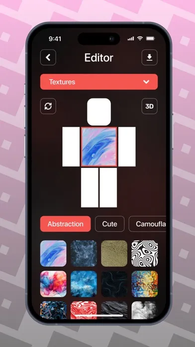 Capturas de pantalla de Skin Creator - Roblox Studio