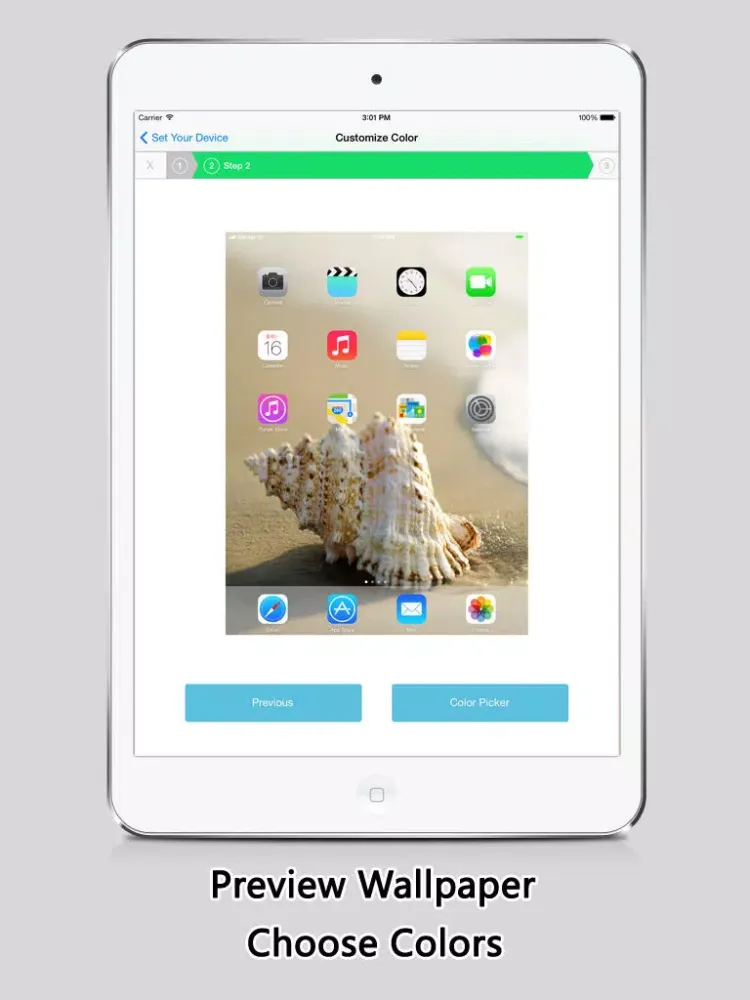 صور Dock Color - Wallpaper Editor iPad 