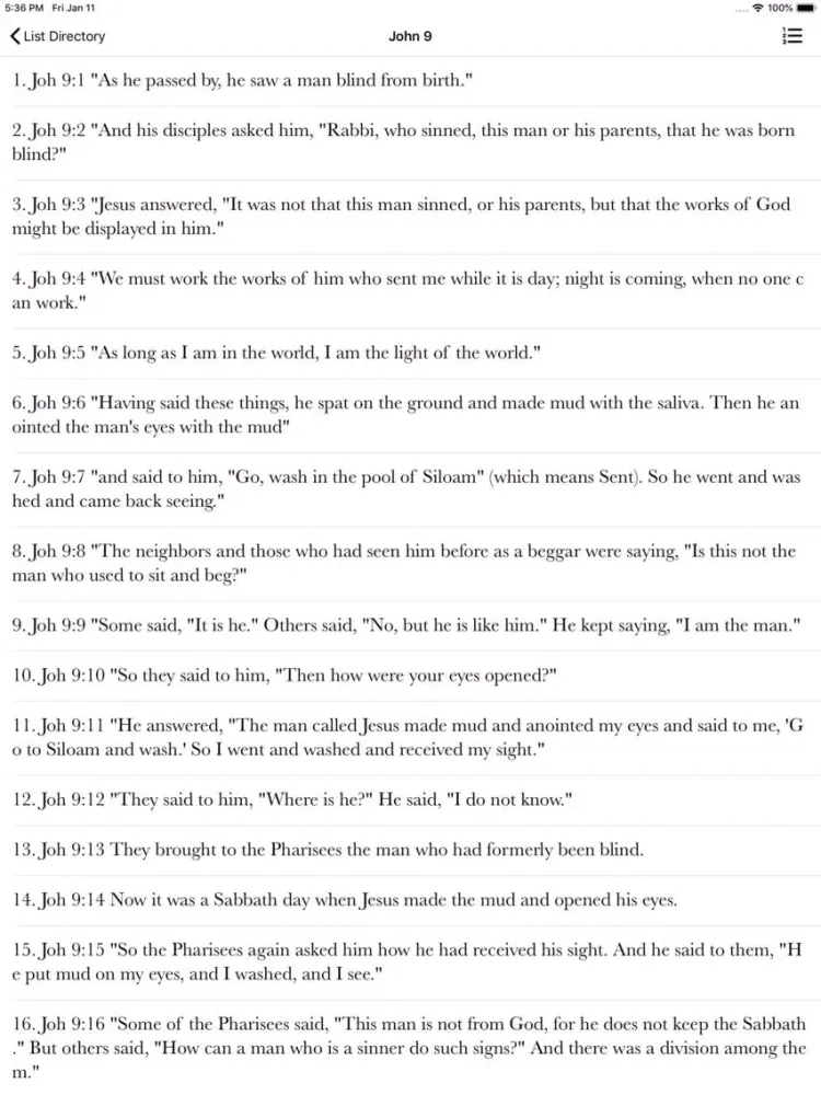 Zrzuty ekranu ESV Bible - Audio & Books iPad 