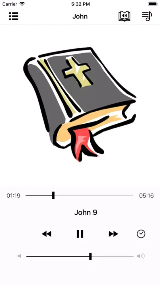 Zrzuty ekranu ESV Bible - Audio & Books