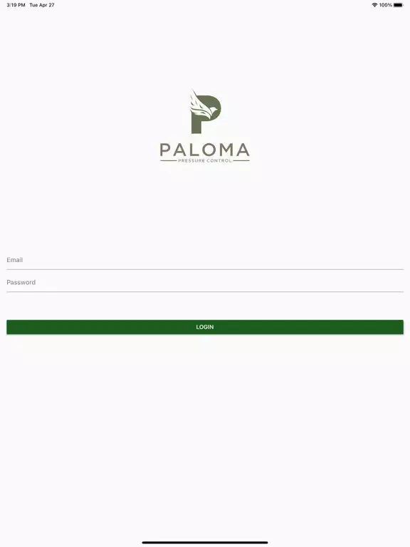 Capturas de tela do Paloma Field Ticket iPad 