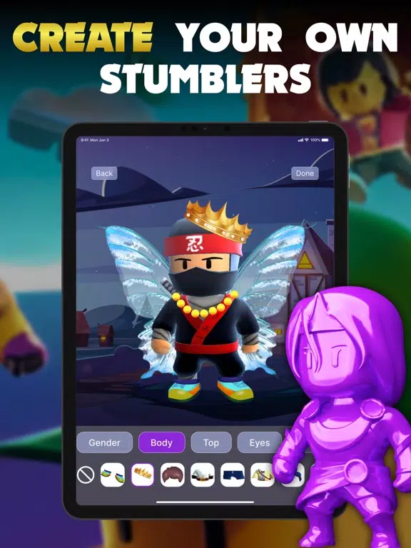 Tangkapan skrin Maps & Codes for Stumble Guys iPad 