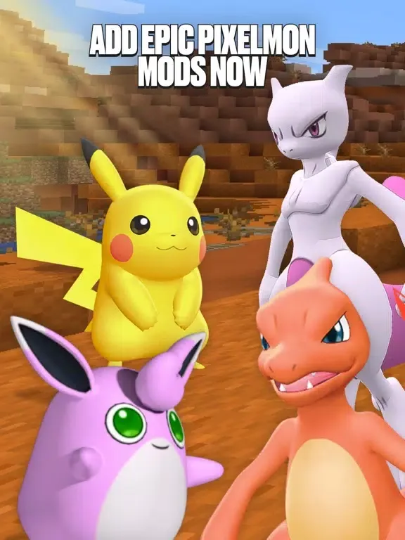 Pixelmon Mods - Minecraft PE iPad 应用截图