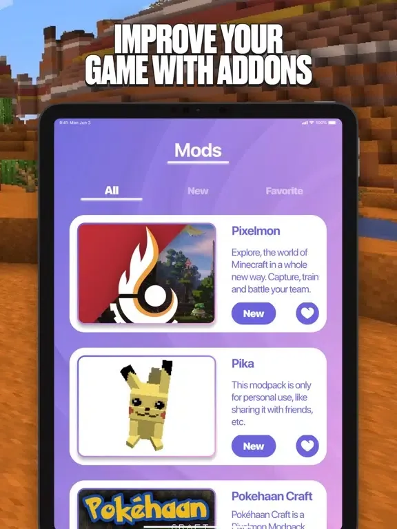 Pixelmon Mods - Minecraft PE iPad 应用截图