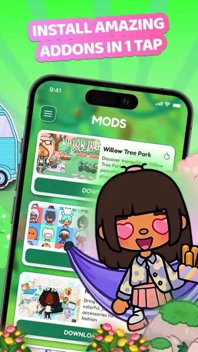 Zrzuty ekranu Toca Characters Skins & Addons