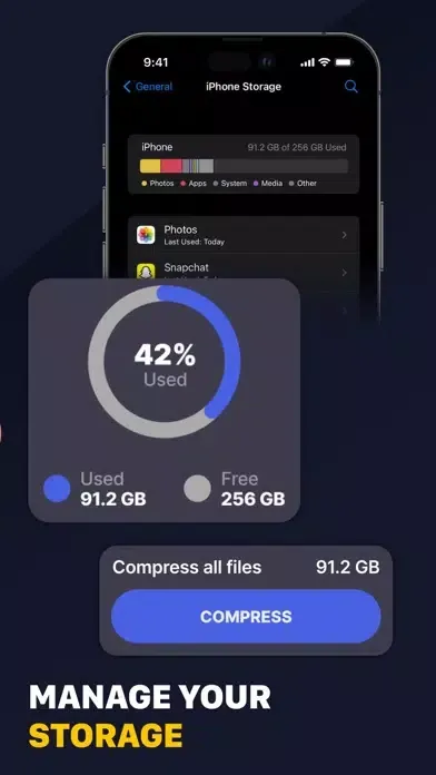 Unzip - Zip, RaR Files Opener スクリーンショット