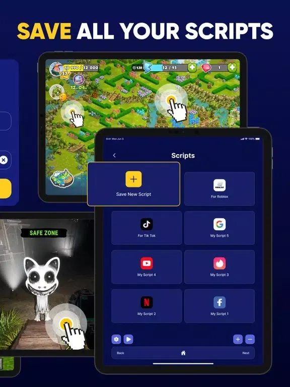 Zrzuty ekranu Auto Clicker - Automatic Tap, iPad 