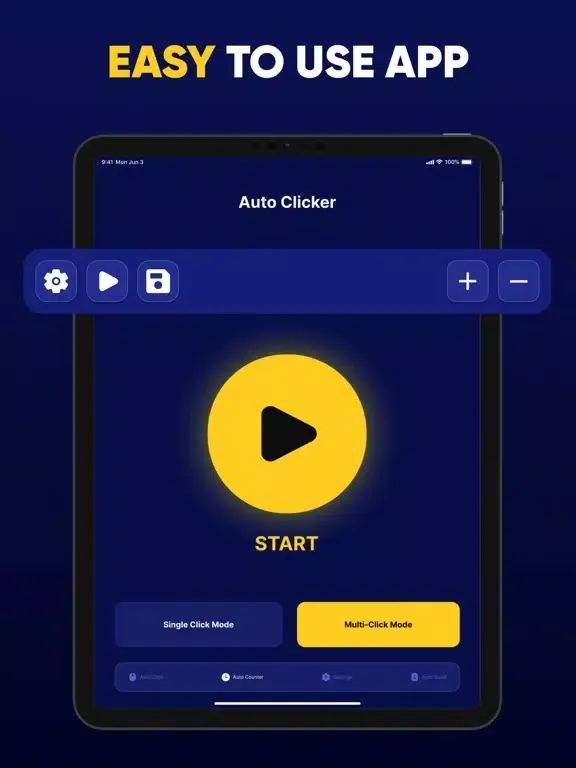 Zrzuty ekranu Auto Clicker - Automatic Tap, iPad 