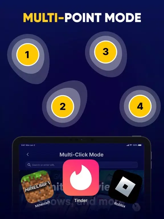 Zrzuty ekranu Auto Clicker - Automatic Tap, iPad 
