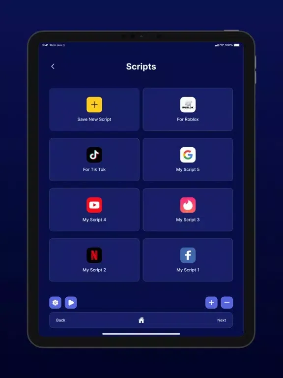 Zrzuty ekranu Auto Clicker - Automatic Tap, iPad 