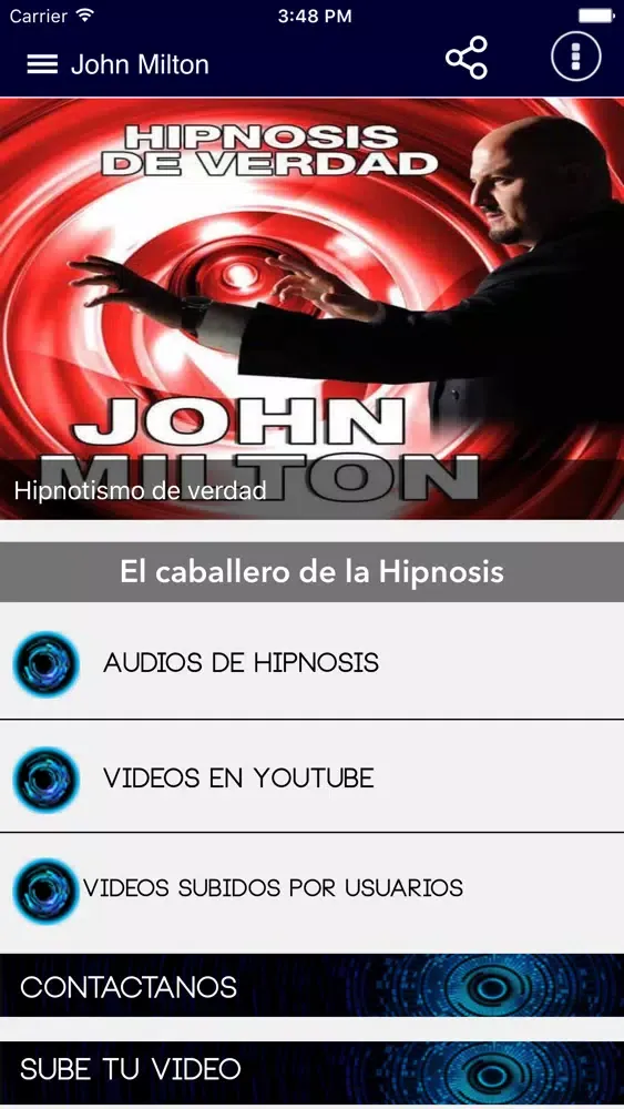 Capturas de tela do John Milton / Duermase