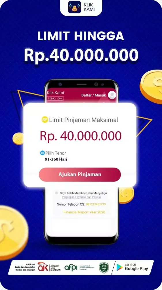 ภาพหน้าจอของ KlikKami - Pinjaman Dana