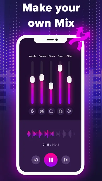Zrzuty ekranu Vocal Remover - AI Music