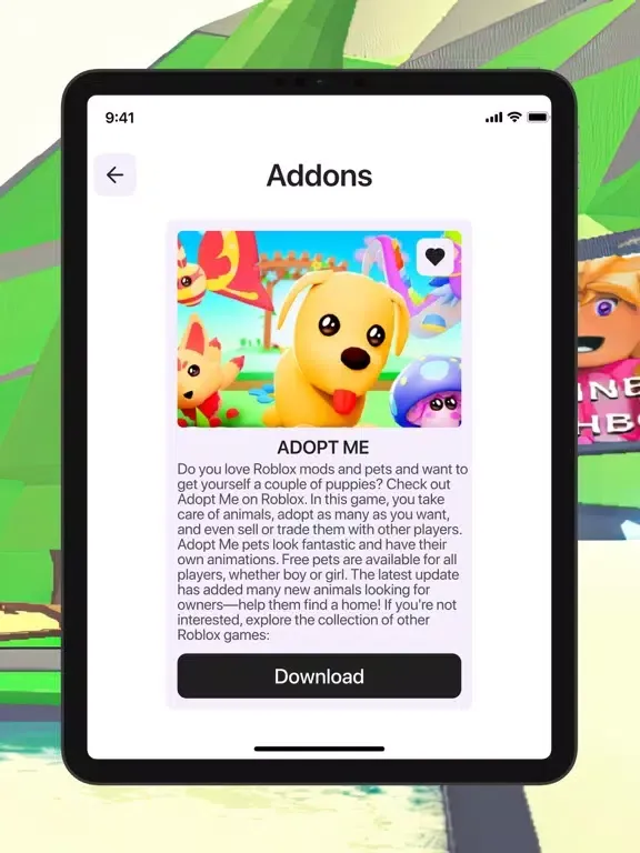 Adopt Me Mods for Roblox. iPad  Screenshots