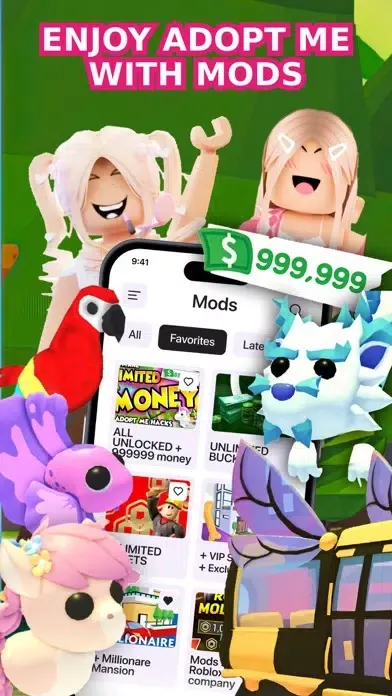 Adopt Me Mods for Roblox. Screenshots