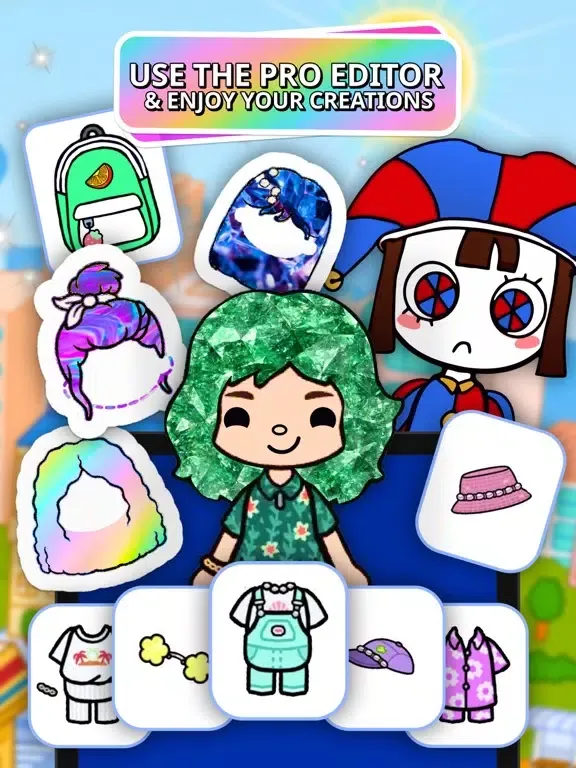 Tangkapan layar Mods, Skins & Houses for Toca iPad 