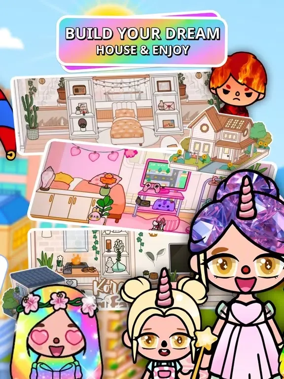 Tangkapan layar Mods, Skins & Houses for Toca iPad 