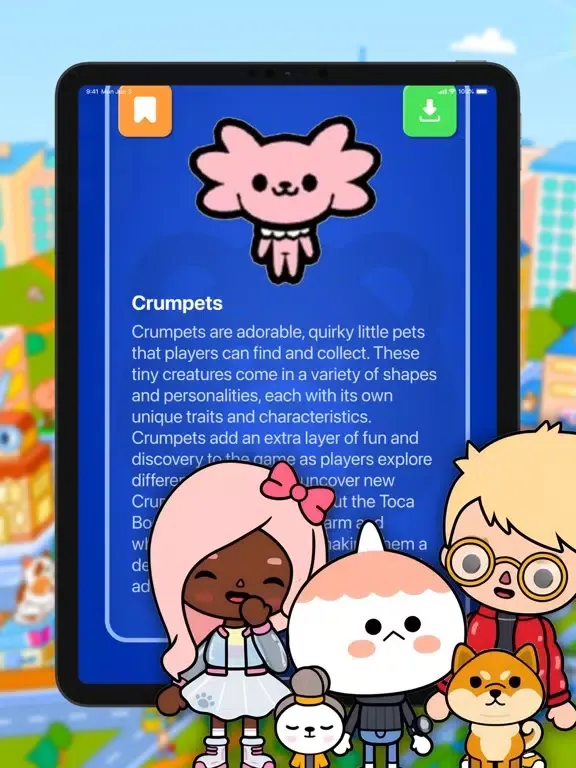 Tangkapan layar Mods, Skins & Houses for Toca iPad 