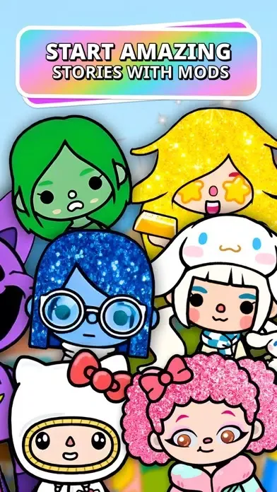 Tangkapan layar Mods, Skins & Houses for Toca