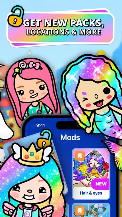 Tangkapan layar Mods, Skins & Houses for Toca