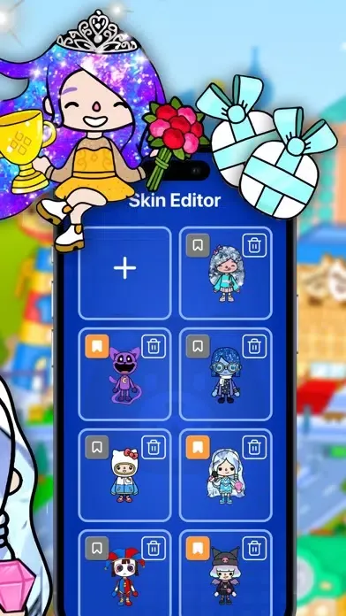 Tangkapan layar Mods, Skins & Houses for Toca