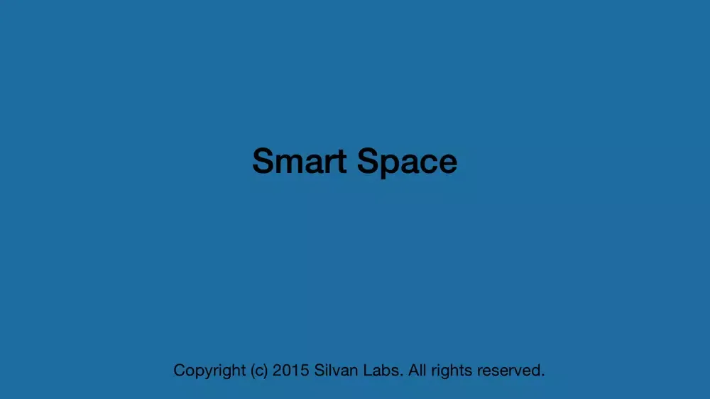 Tangkapan layar Silvan Smart Space