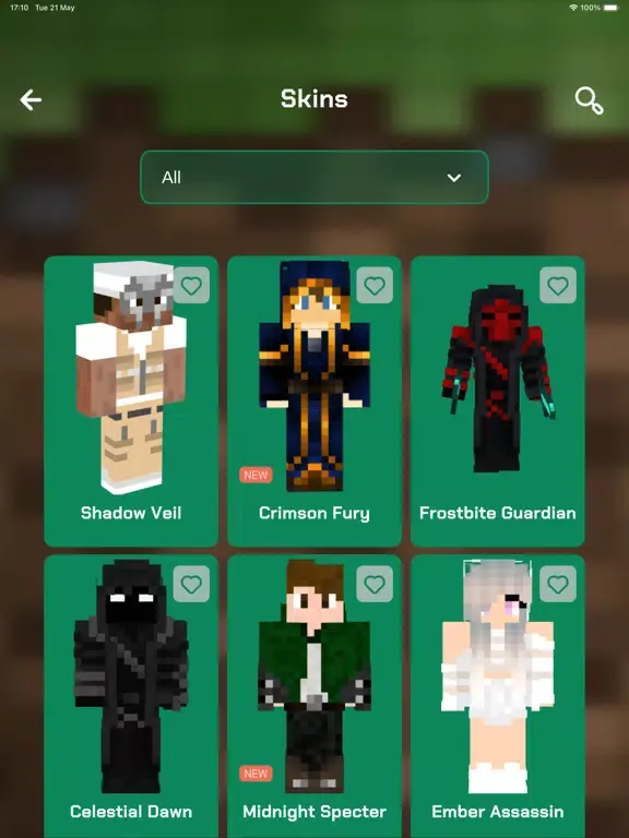 Capturas de tela do Mobs & Addons for Minecraft PE iPad 