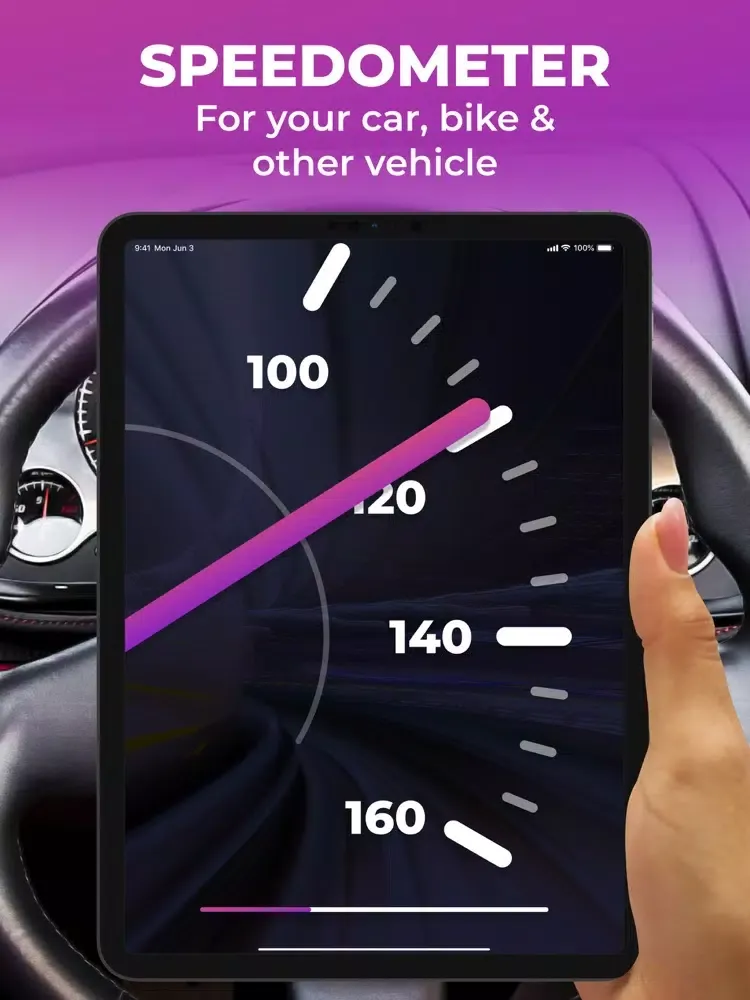 تصاویر Speedometer : Speed Tracker iPad 