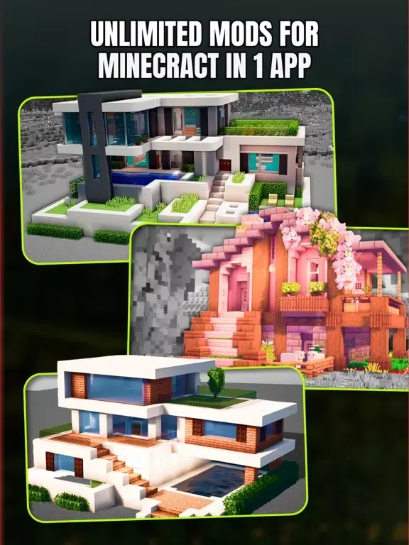 Houses & Furniture Minecraft iPad  স্ক্রিনশট