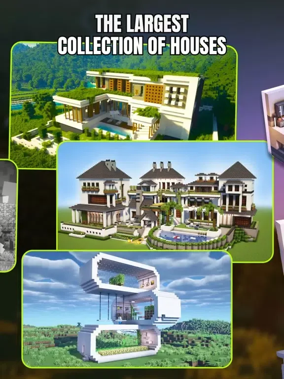 Houses & Furniture Minecraft iPad  স্ক্রিনশট
