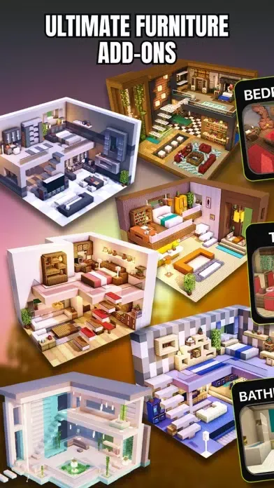 Houses & Furniture Minecraft স্ক্রিনশট