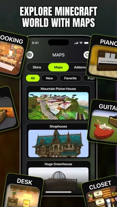 Houses & Furniture Minecraft স্ক্রিনশট