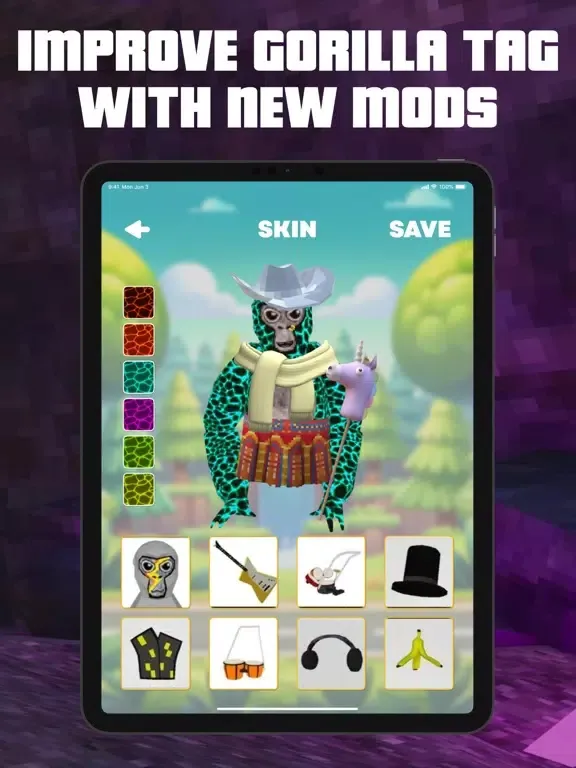 Ảnh chụp màn hình của Mods Menu for Gorilla Tag iPad 