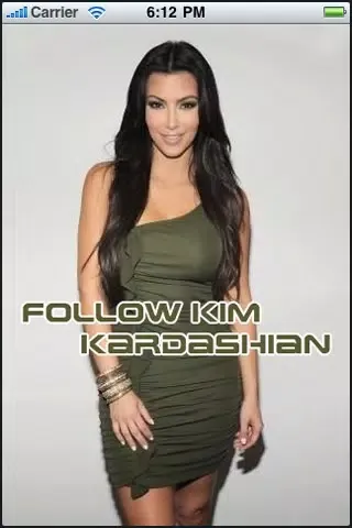 Captures d'écran de Follow Kim Kardashian