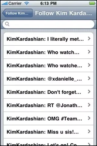 Captures d'écran de Follow Kim Kardashian