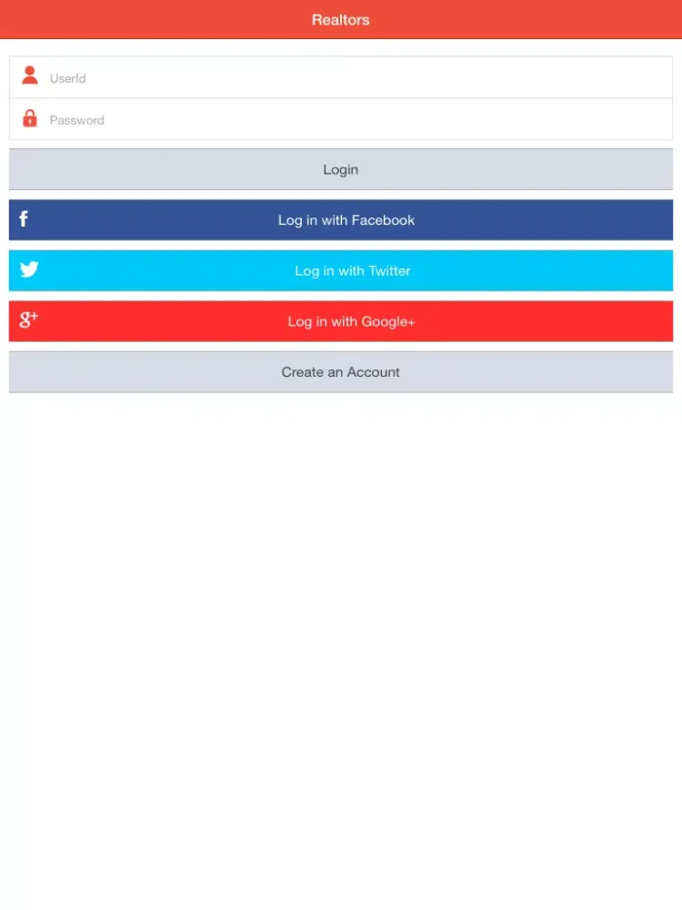 Tangkapan layar Real Estate App Builder iPad 