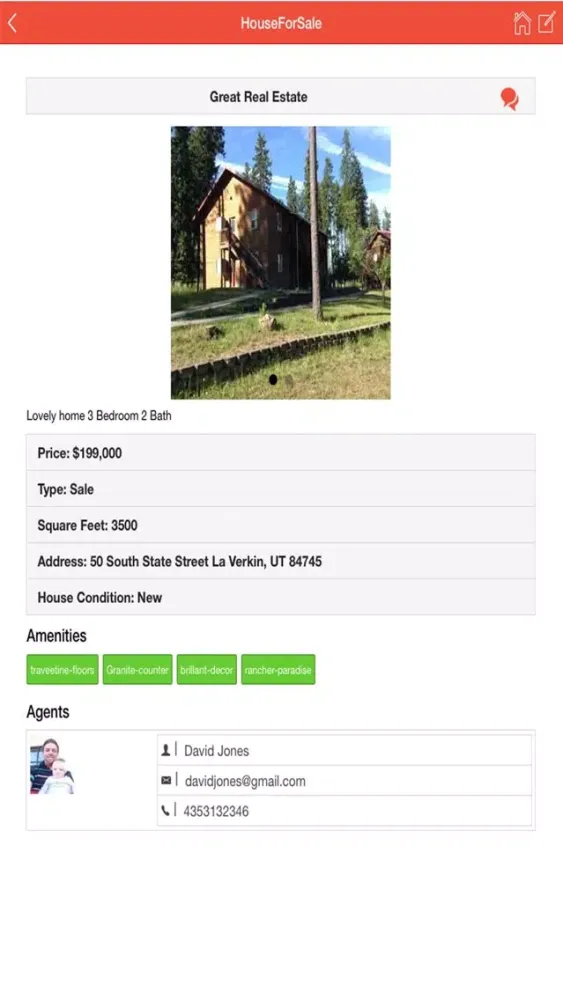 Tangkapan layar Real Estate App Builder