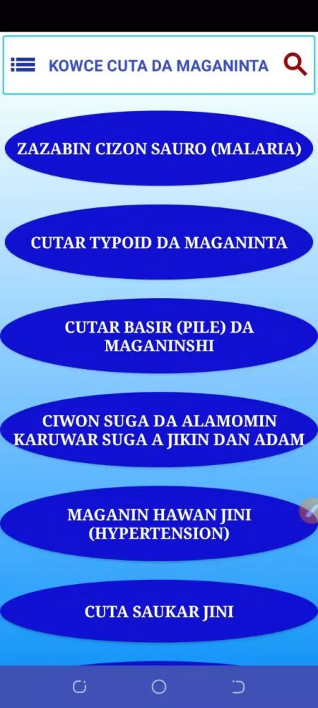 Kowace Cuta Da Maganinta Na 2應用截圖